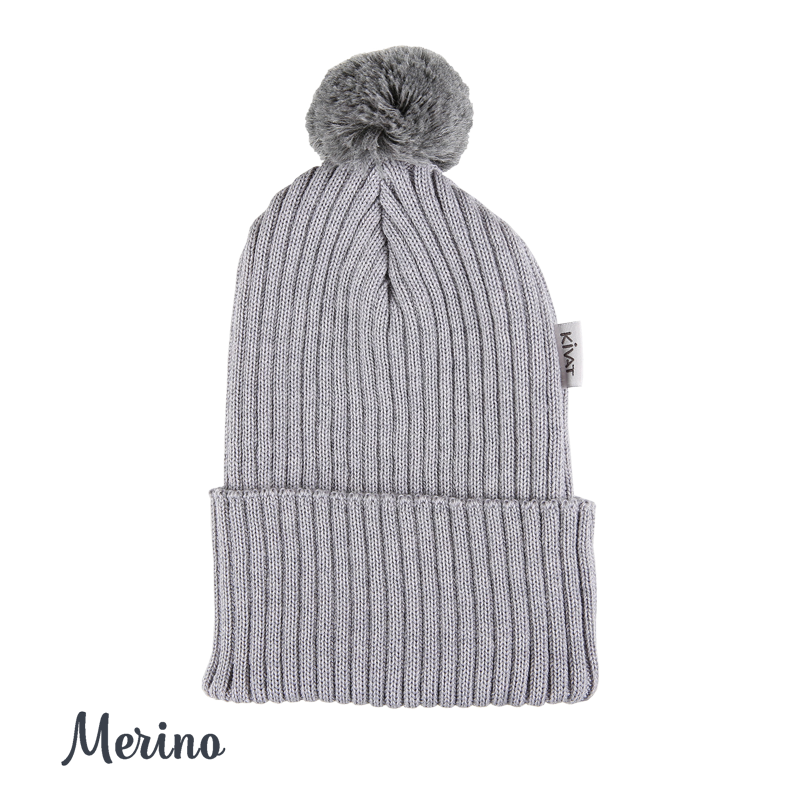 Merino wool beanie