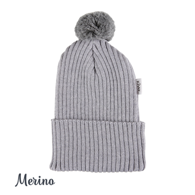 Merino wool beanie
