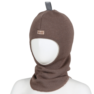 KIVAT basic kypärämyssy villaa, mokka