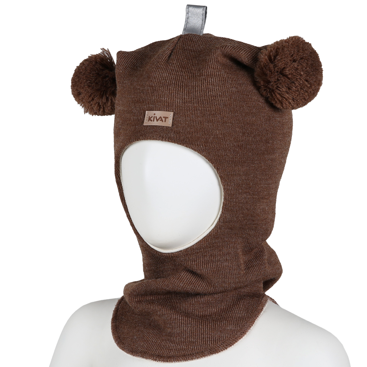 KIVAT tupsukypärämyssy ruskea