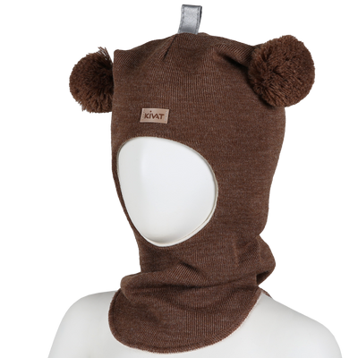 KIVAT tupsukypärämyssy ruskea