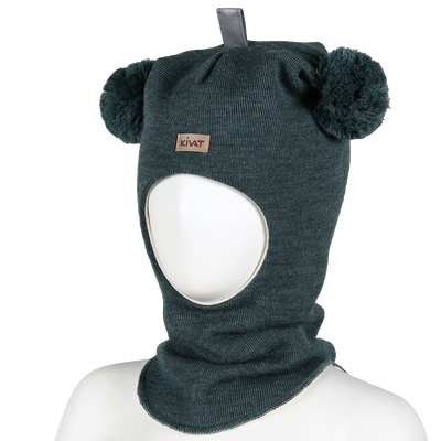 KIVAT tupsukypärämyssy jadenvihreä