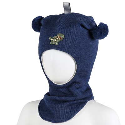 Dino kypärämyssy meleerattu sininen