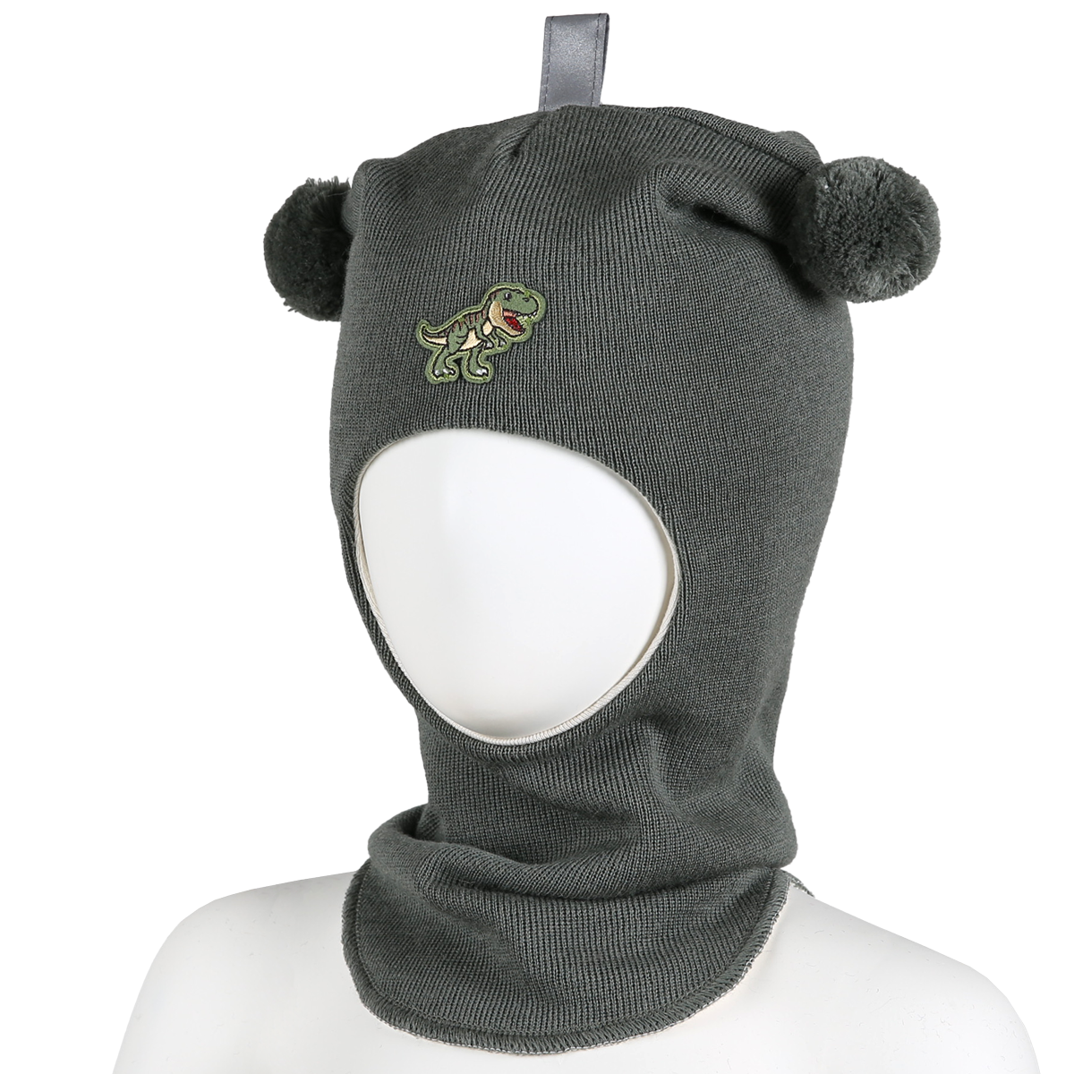 Dino kypärämyssy vihreä