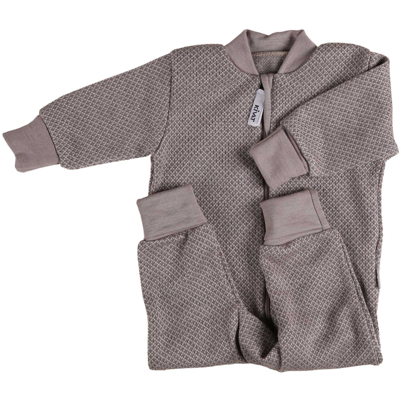 Merinovillahaalari vauvalle Naava-kuosi beige