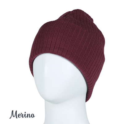 Merino wool beanie