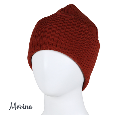 Merino wool beanie