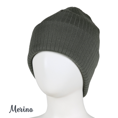 Merino wool beanie