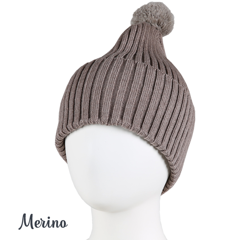 Merino wool beanie