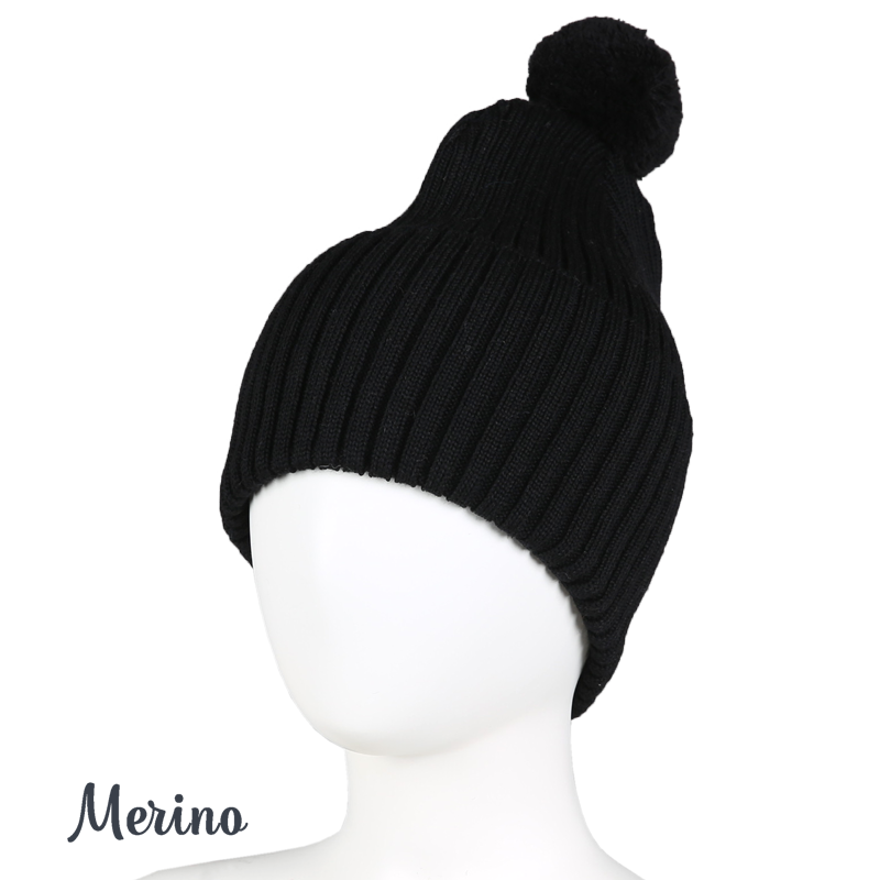 Merino wool beanie