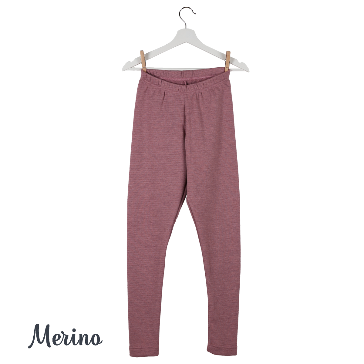 Aikuisten frotee merinovillaleggingsit