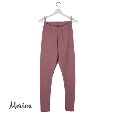 Aikuisten frotee merinovillaleggingsit