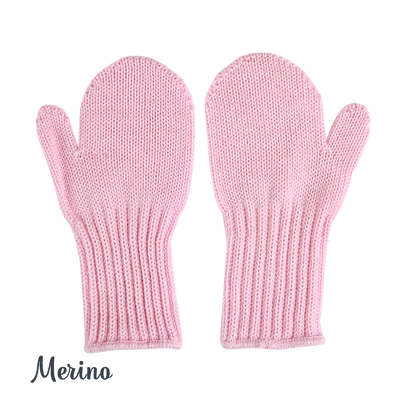 Merino wool mittens