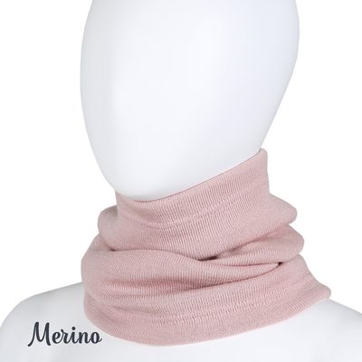 Merino wool tube scarf