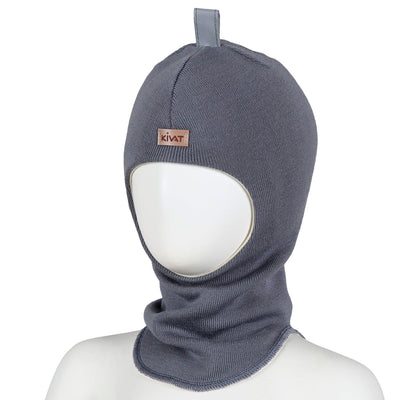 KIVAT merinokypärämyssy basic, siniharmaa