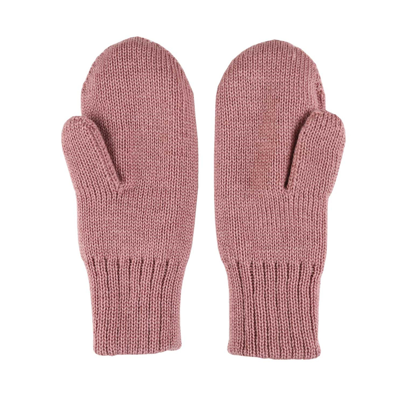 KIVAT merinolapaset kaksinkertainen neulos roosa