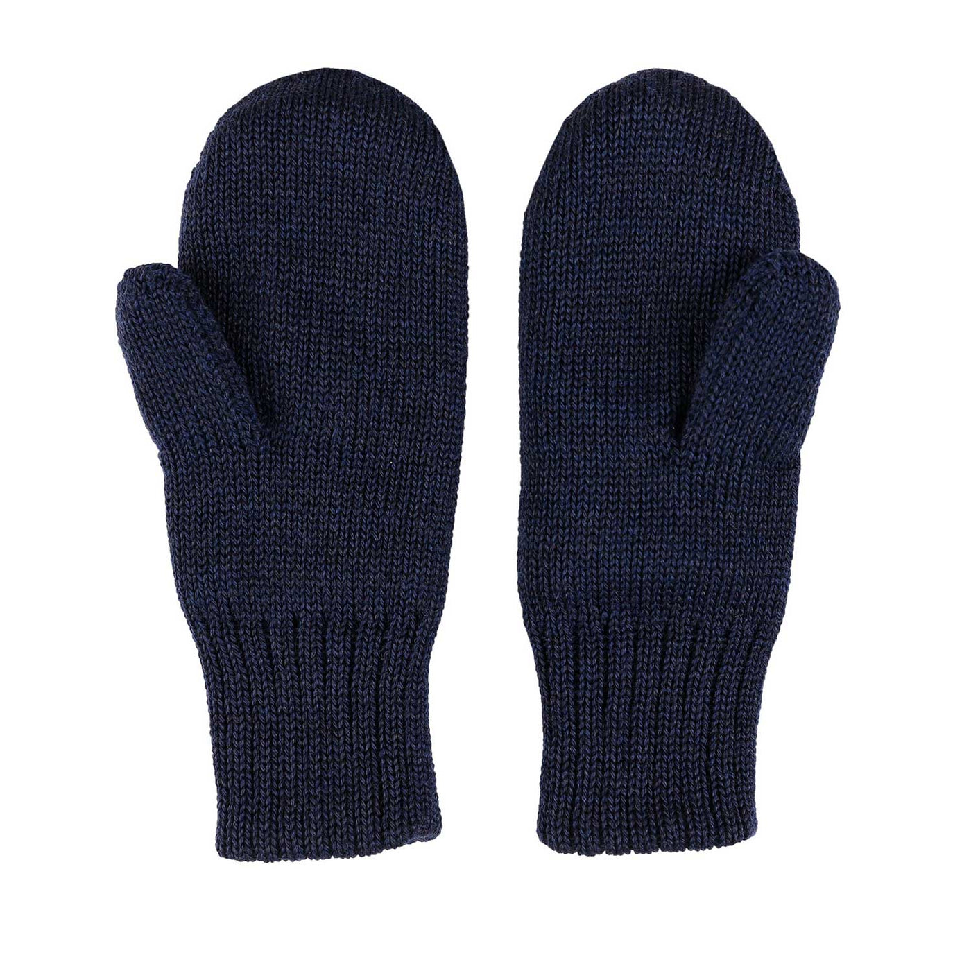 KIVAT merinolapaset kaksinkertainen neulos tummansininen