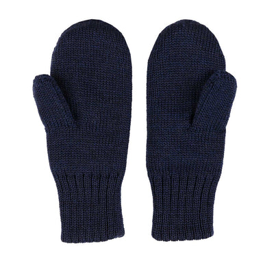 KIVAT merinolapaset kaksinkertainen neulos tummansininen