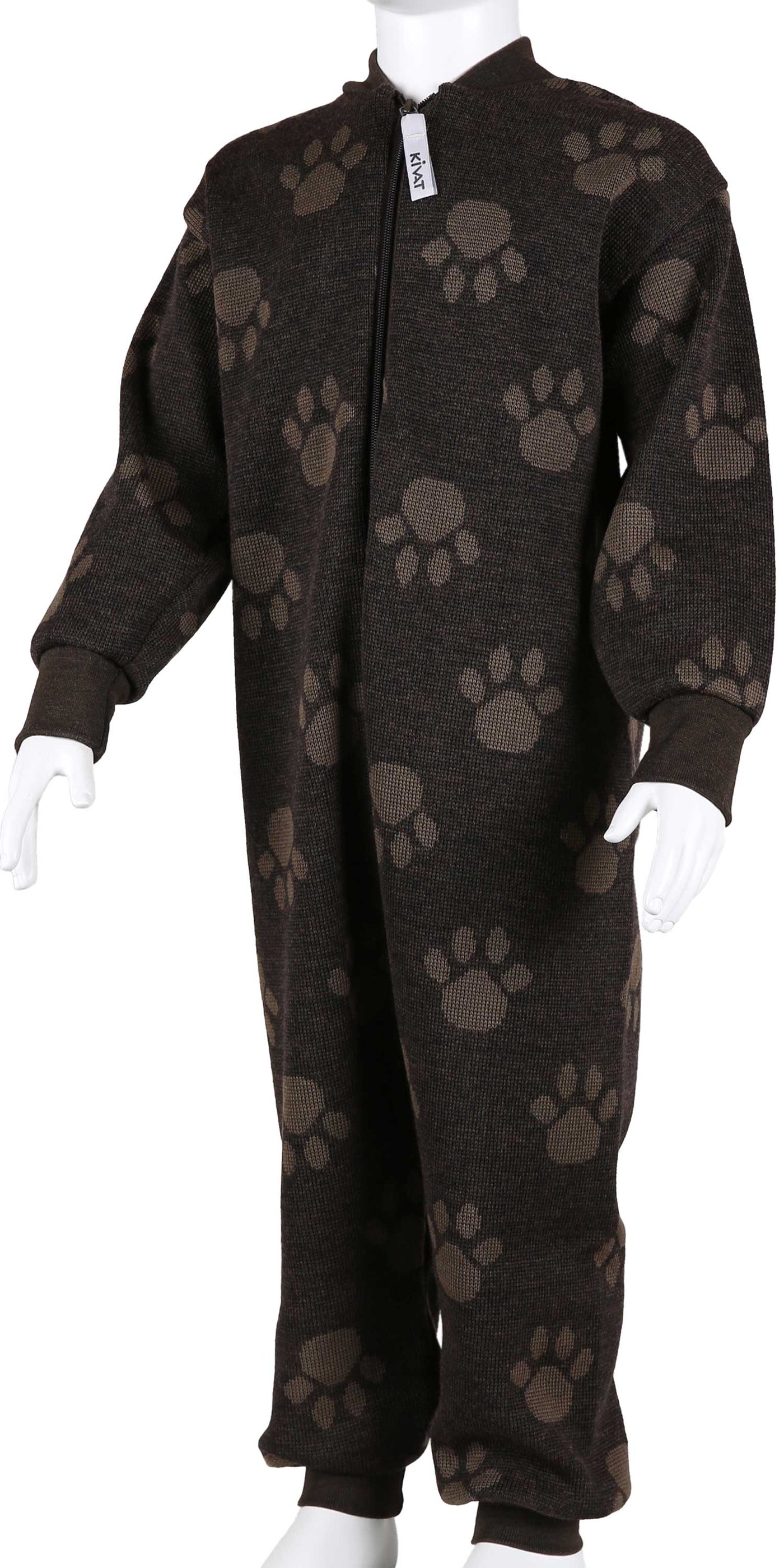 KIVAT merinovillahaalari Tassu, tummanruskea