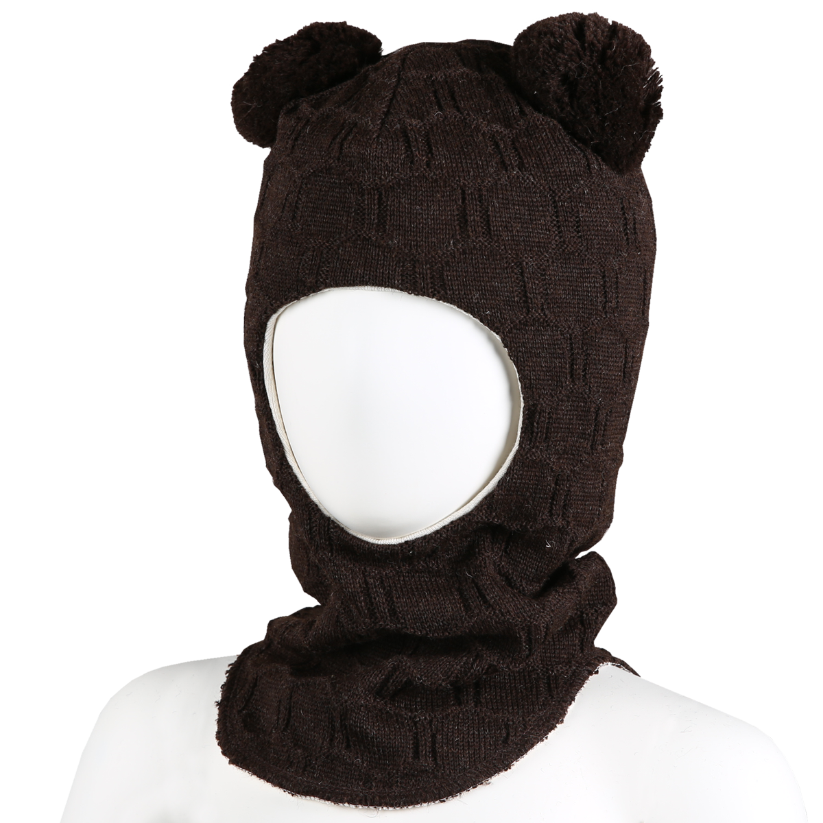 Usva kypärämyssy tummanruskea