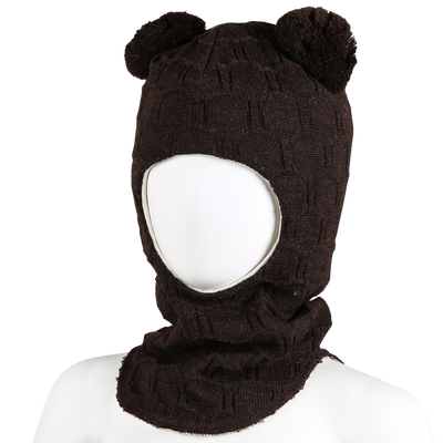 Usva kypärämyssy tummanruskea