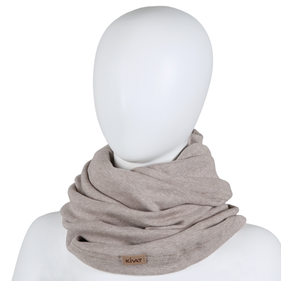 Organic cotton tube scarf