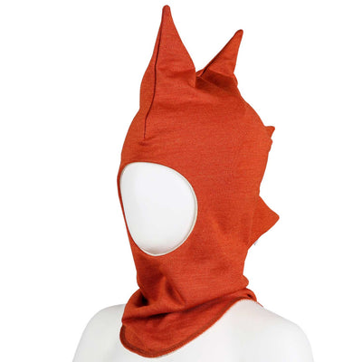 Silkkivillainen Dino-kypärämyssy okra