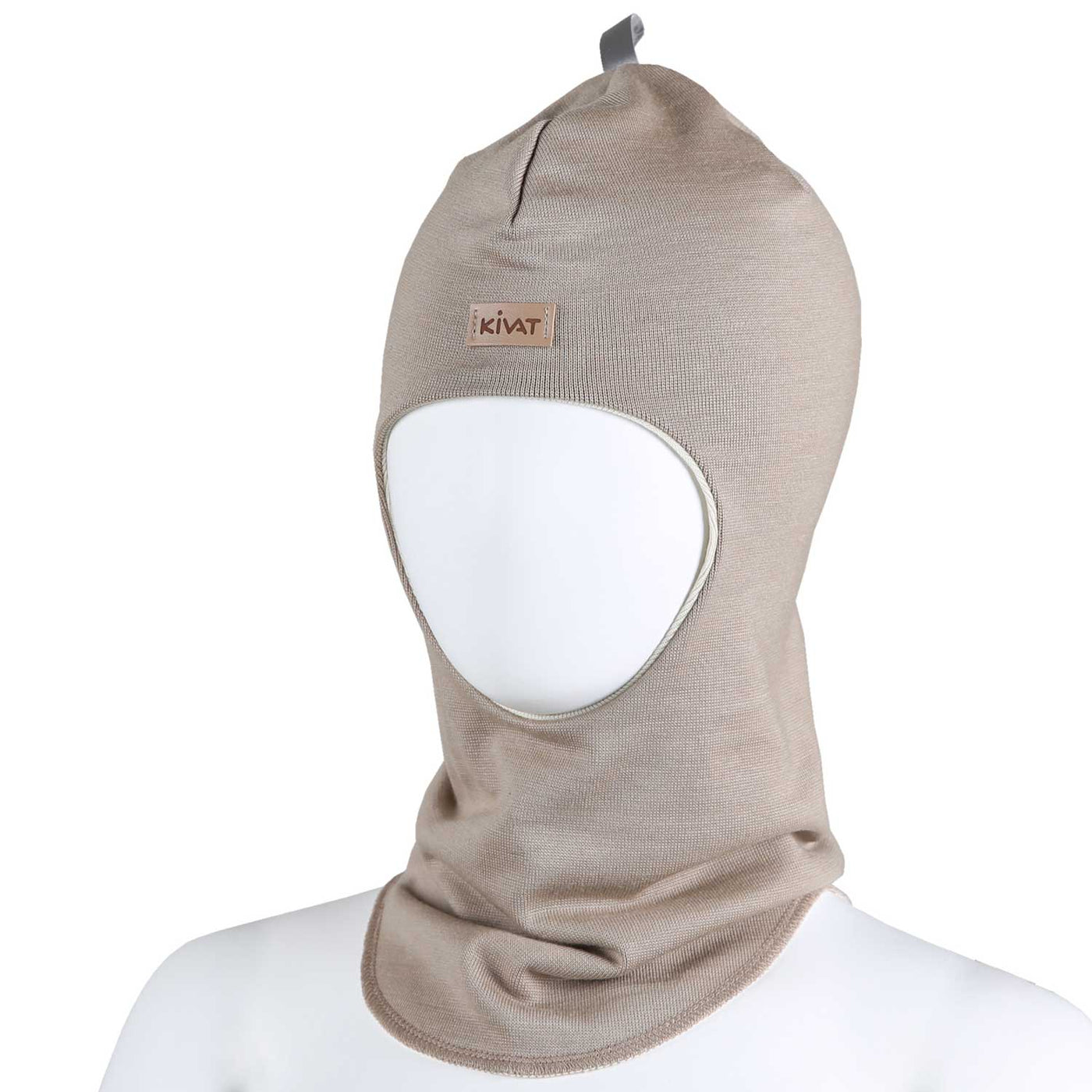 KIVAT silkkivilla kypärämyssy basic, beige