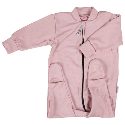 KIVAT silkkivillahaalari vauvalle puuteriroosa