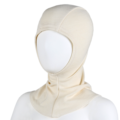 KIVAT silkkivilla aluskypärämyssy luonnonvalkoinen