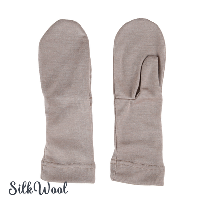 Liner mittens for adults