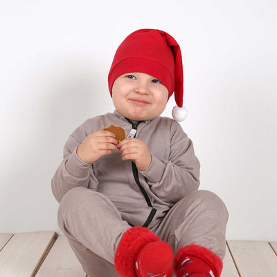 KIVAT tonttulakki lapsen päässä