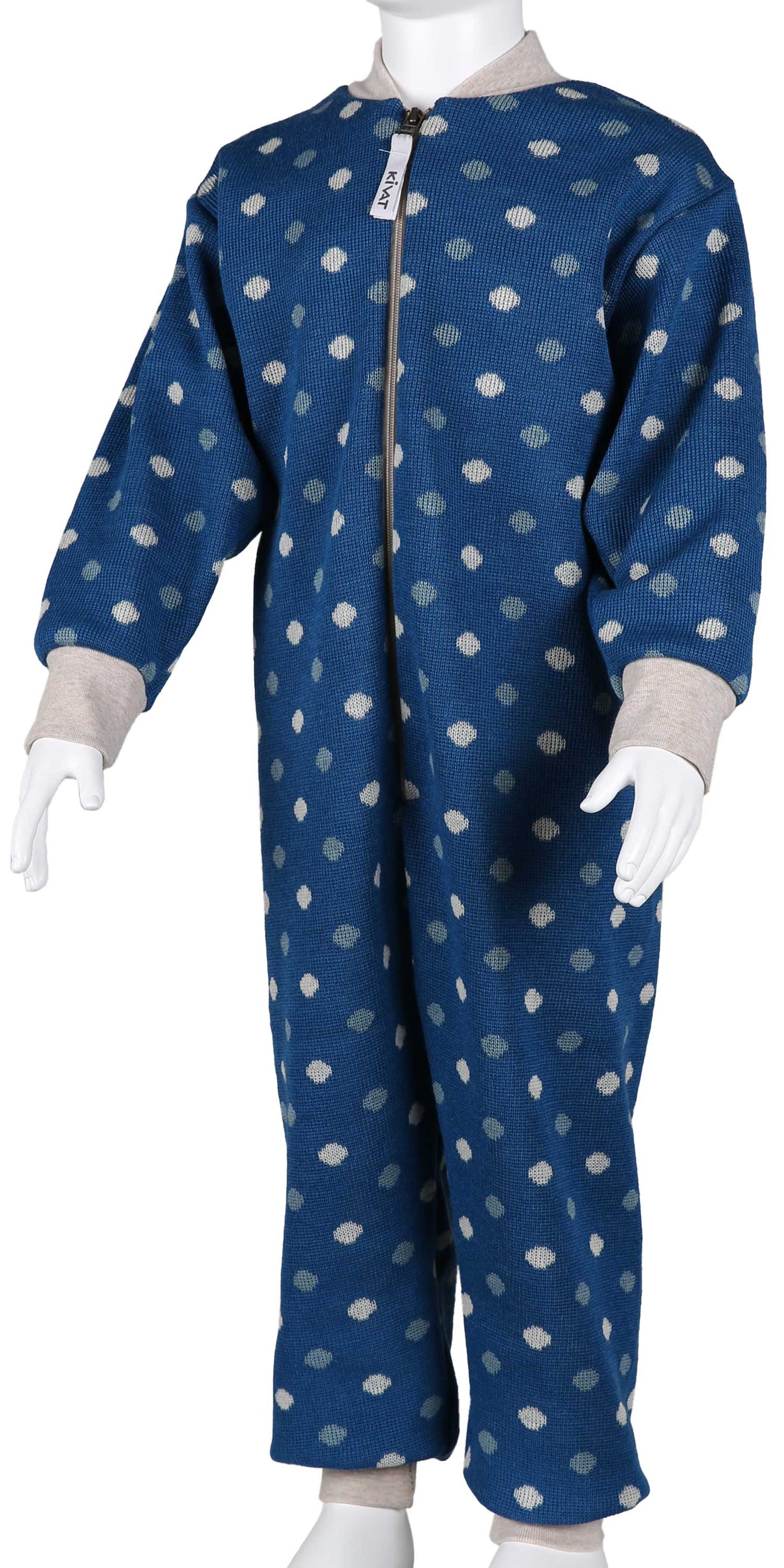 KIVAT villahaalari Polka dot sininen 