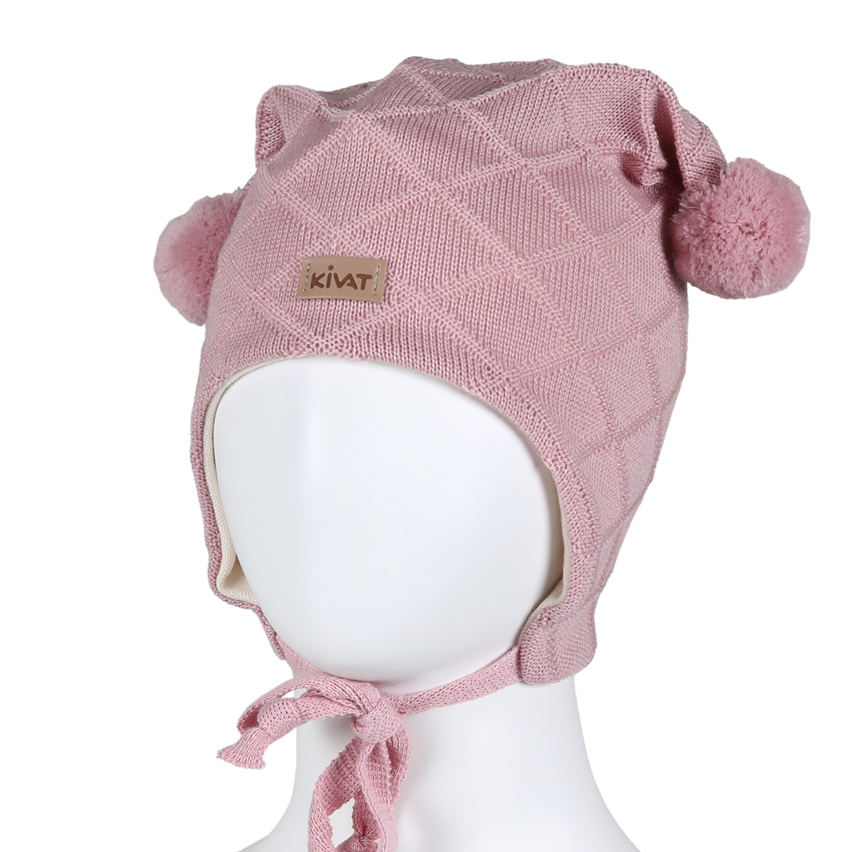 KIVAT kaapeli pipo puuteriroosa