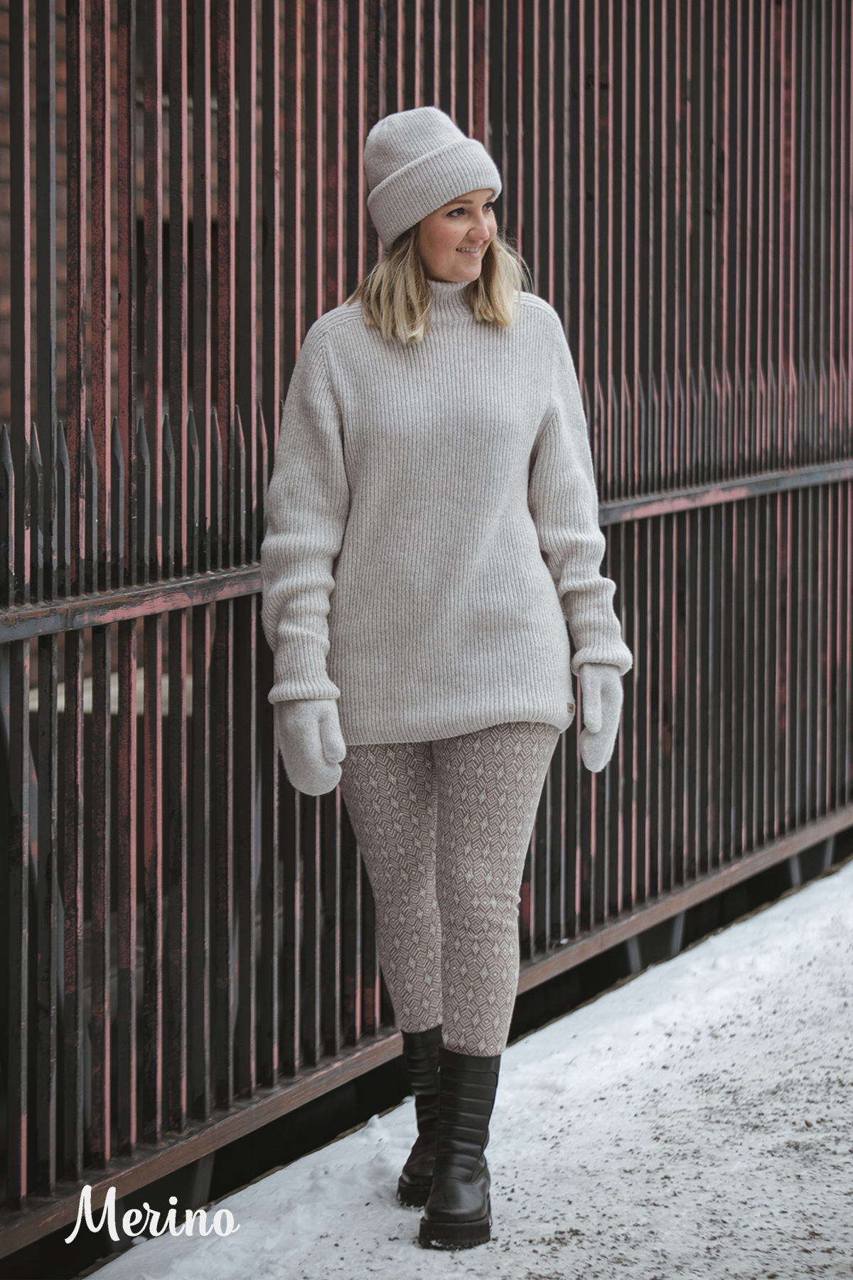 Merino wool leggings for adults - KIVATSHOP