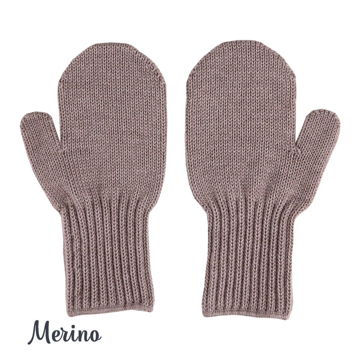 Merino wool mittens for adults