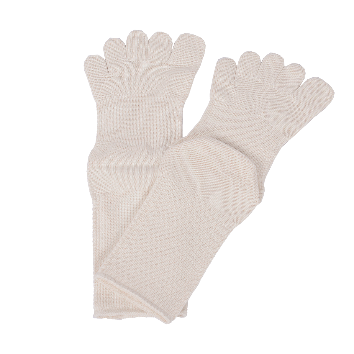 Organic cotton toe socks