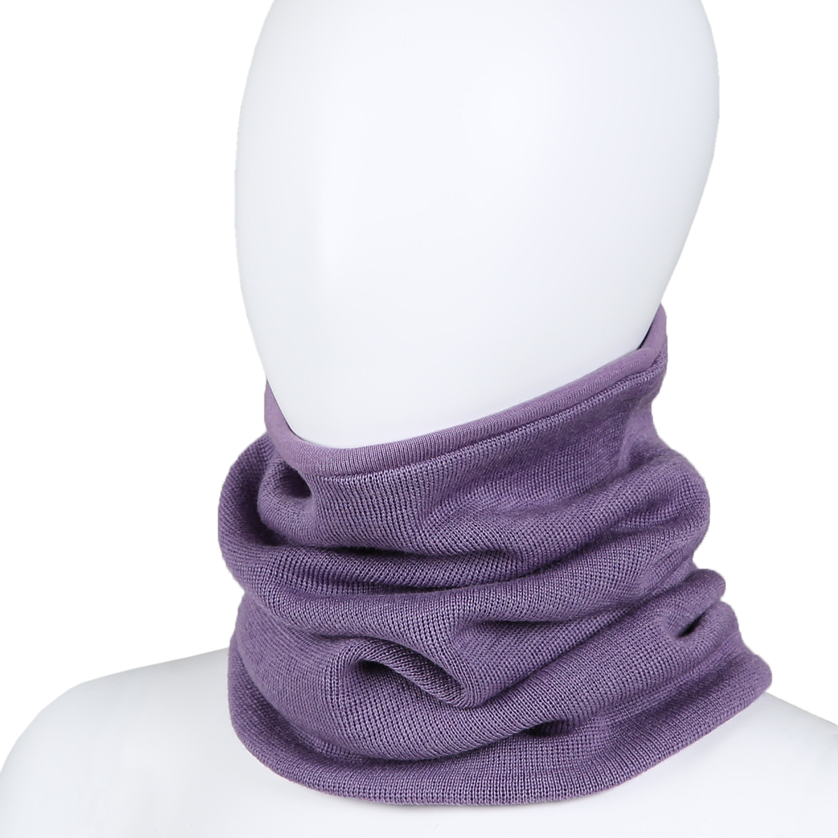 Wool tube scarf